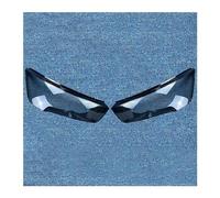 For A1 2015 2016 2017 2018 Car Front Headlight Lens Cover Auto Head Lamp Light Case Lampshade Shell(Left and Right)