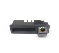 For A1 A3 A4 A6 A6L S5 Q5 Q7 Backup Camera AHD 1080P Golden Lens Waterproof Car Rear View Reverse Trunk Handle Car Backup Camera(AHD720P - AHD1080P)