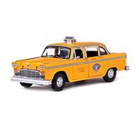 For A11 1981 New York City Taxi Diecast Car Metal Alloy Model Car Toys 1 18 Classic Car's Set(B)
