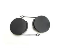 For A2 2000-2005 2x Car Front Bumper Towing Hook Cover | Plastic Gray Exterior Parts 8Z0898406 3FZ Bumper Towing Point Cover