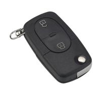 For A2 A3 A4 A6 A8 TT 2 Button Flip Folding Car Key Key Case Replacement Key Shell