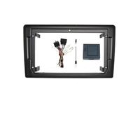 For A3 2008-2012 9 Inch 2 Din Android Car Radio Headunit Stereo Fascia Panel Dash Mounting Frame Trim POMPOMPUR(Frame an canbus)