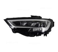For A3 2013-2020 For A3 LED DRL Lens Double Beam H7 Hid Xenon Bi Xenon Lens 2pc LED Headlights Front Light Assembly(Original lamp)