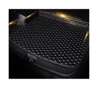 For A3 2017 2018 2019 2020 Artificial Leather Car Rear Trunk Mat Cargo Protective Mat Interior(Coffee)