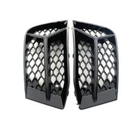 For A3 2017 2018 2019 2020 Honeycomb Fog Lamp Frame Hollow Grille Under The Net Black Bright Car Accessories Fog Light Grill(Left and Right)