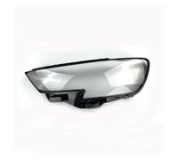 For A3 2017 2018 2019 Left Right Car Transparent Housing Front Headlights Lens Shell Cover Glass Lampcover Lampshade Mask Headlight Shell Cover(Left)