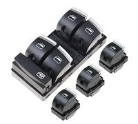 For A3 8P A6 S6 RS6 C6 Q7 2004-2009 2010 2011 4F0959851H 4F0959855B Master Window Switch Control Button