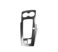 For A3 8V 2013-2019 LHD ABS Carbon Fiber Texture Car Center Console Gear Shift Panel Water Cup Frame Cover BLNETU(TYPE A)