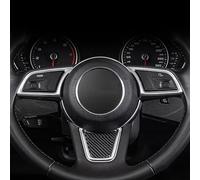 For A3 8V A4 B9 A5 2017 2018 2019 Car Steering Wheel Button Decorative Protective Frame Cover Sticker Accessories