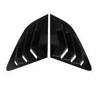 For A3 8V Hatchback 2014-2019 2Pcs Side Rear Window Scoop Louver Shutter Sticker Cover Car Styling ABS Accessories(2)