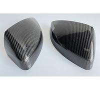 For A3 8V S3 RS3 2014-2019 Carbon Fiber Wing Mirror Cover Rearview Side Mirror Cap S Line Mirror Covers Caps