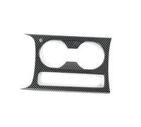 For A3 8Y 2021-2022 LHD Car Center Console Water Cup Holder Frame Decoration Interior Cover Trim POMPOMPUR