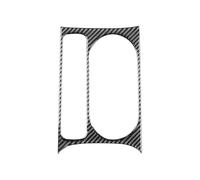 For A3 8Y 2021 2022 LHD RHD Car Center Console Gearshift Water Cup Holder Frame Decoration Carbon Fiber Sticker Car Styling Interior(Lhd)