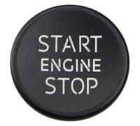 For A3 A4 A5 A6 A7 A8 For Q3 Q5 Q7 1Pc Car Ignition Key Ring Cover Trim Start Engine Switch Button Interior Mouldings Car Panel Cover Trim(Black)