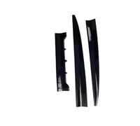 For A3 A4 A5 A6 rear boot spoiler | Car Racing Sedan Wing Spoiler Trim(-B Black)