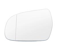 For A3 A4 A5 S3 S4 S5 For Quattro 2011-2017 Left Right Side Wing Mirror Glass Replacement Convex Wide Angle(Left)