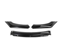For A3 A4 A6 Q3 S3 S4 S6 B6 B7 B8 B8.5 Car Universal Front Bumper Lip Chin Spoiler Splitter Diffuser(Carbon Look)