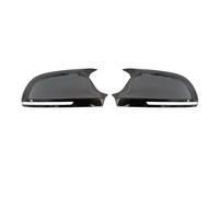 For A3 For 8P For A4 For A5 2011-2016 8F0857527B 8F0857528B 2piece ABS Rearview Mirror Bright Black Side Covers Cap Side View Mirror Cover