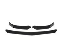 For A3 For A4 For A5 For A6 For A7 For A8 Q3 Q5 Q7 RS5 RS6 RS7 Front Bumper Lip Spoiler Splitter Surround Molding Cover Trim Body Kit(Glossy Black)