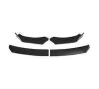 For A3 For A4 For A5 For A7 For A8 B7 B8 For Q7 RS5 RS6 S3 TT Front Bumper Spoiler Diffuser Body Kit Car Front Bumper Lip(Carbon Fiber Look)