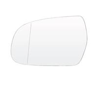 For A3 For A4 S4 For A5 S5 For Quattro 2010-17 Left Right Driver Passenger Side Door Wing Mirror Glass Heated Exterior Aspherical Auto Rearview Mirror Glass(Left(Aspherical))
