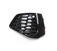 For A3 For S-line 2021 2022 2023 8YG807671A 8YG807672A Front Bumper Fog Light Grille Cover(Black Left)