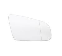 For A3 For S3 For A4 For S4 For A6 2002-2008 Left Right Door Side Heated Wing Mirror Glass Rearview White Blue 8E0857535E 8E0857536E Side Mirror Glass Car Replacement(Right White)
