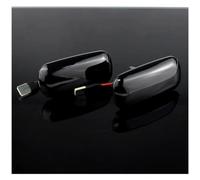For A3 S3 8P A4 S4 RS4 B6 B7 A6 S6 RS6 C6 05-08 LED Dynamic Side Marker Light Smoked Lens Amber Lamp 2PCS Mirror Indicator Light(NoDynamic)