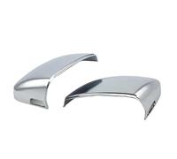 For A3 S3 8v 2013 2014-2017 Matte Chrome Silver Rearview Mirror Cover Protection Cap Car Mirror Cover Car Styling BLNETU(With assist)