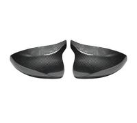 For A3 S3 8V RS3 Replacement Side Wing Mirror Covers Caps Carbon Look 2013-2019 CAVINBDZ(Carbon Look)