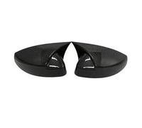 For A3 S3 RS3 8V TFSI TDI 2013 2014-2020 Glossy/carbon Fiber Pattern Style Car RearView Mirror Cover Caps RESPUNEKBAH(Carbon fiber pattern)