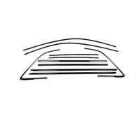for A3 S3 RS3 Hatchbacks 2013-2020 Car Exterior Window Trim Weatherstrips Seal Sticker Strip Cover WEFOLEN