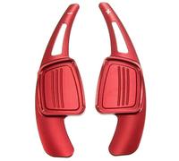 For A3 S3 S4 B9 A5 S5 Q2 Q5 2017 A4 B9 Q7 2016-2017 For TT TTS 2015-2017 Steering Wheel Shift Paddles Extension Shifters Stickers Car Paddle Shifter Black(Red)