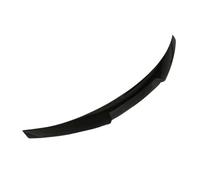 For A3 Sedan S3 8V 2014 2015 2016 2017 2018 2019 2020 Car Lip Spoiler Rear Tail Boot Wing Decoration ABS Trunk Spoiler HGMGFYCX(Gloss Black)