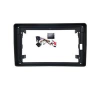 For A4 2002 2003 2004 2005 2006-2008 9 Inch Car Fascia Frame Adapter Canbus Box Decoder Radio Dash Fitting Panel Kit Dashboard trim frame(Frame cable Canbus)