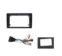 For A4 2002-2008 9INCH Car Multimedia Radio Frame Fascia Panel Dashboard Mounting Bracket Adapter Decoder Canbus Cable LIANGYIMEI(Set)