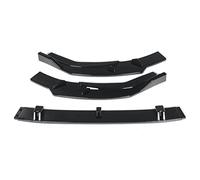 For A4 2020 3Pcs Car Front Bumper Splitter Lip Body Kit Spoiler Diffuser Protector Guard Cover Bumper Lip Deflector(2)