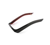 For A4 A4L B8 A5 2009-2016 Car Center Console Gear Shift Frame Decoration Cover Modified Styling Interior DYDGUTUFB(Black)