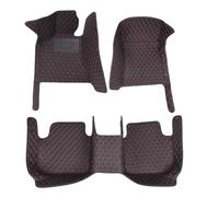 For A4 B5 1996 1997 1998 1999 2000 2001 Custom Leather Car Floor Mat Car Mat And Carpet(Black Red)