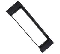 For A4 B6 2000 2001 2002 2003 2004 2005 2006 1 Din Car Interior Trim Stereo Radio Fascia Panel Plate Frame Adapter