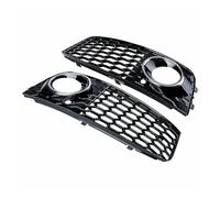 For A4 B8 2008 2009 2010 2011 2012 Front Bumper Fog Light Lamp Mesh Grill Grille Front Fog Light Grilles