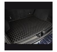 For A4 B8 A3 8P For TT A7 A5 Sportback Q7 Q3 Waterproof Auto Boot Interior Protector Pads Car Trunk Mats Full Coverage Boot Protector(Black beige)