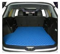 For A4 B8 A3 8P For TT A7 A5 Sportback Q7 Q3 Waterproof Auto Boot Interior Protector Pads Car Trunk Mats Full Coverage Boot Protector(Blue)