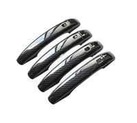 For A4 B8 A5 8T 8F Q3 8U Q5 8R Car Door Handle Cover Catch Cap Stickers Overlays Protection Auto Styling Carbon Fiber Car Exterior Door Handles