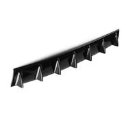 For A4 B8 A6 Car Rear Bumper Lip 7-Fin Diffuser Spoiler General Shark Fin Universal 3 Section 3pcs