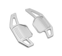 For A4 B8 For A3 8P S3 For A5 For A6 S6 C6 Q5 A8 R8 For TT For TTS For MK2 For 8J Avant Car Steering Wheel Paddles Extension Styling Paddle Shifter(Silver)