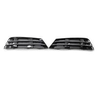 For A4 B9 2016 2017 2018 8W0807681R 8W0807682R Car Front Bumper Fog Light Lamp Grille Cover Frame Front Bumper Fog Grille(Left and Right)
