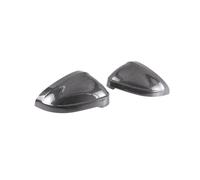 For A4 B9 8W S4 RS4 A5 S5 RS5 2017-2023 Premium Matte Silver Mirror Covers Black Carbon Replacement Side Housings Car side mirror housing(Carbon Pattern-2pcs)