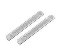 For A4 B9 A5 2017 2018 2019 2020 2021 2022 2023 2024 Stainless Steel Car Air Condition Vent Cover Rear Seat Anti Dust Outlet CFCKHPTHAZ(Silver)