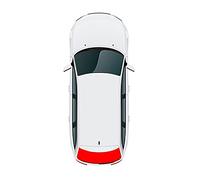 For A4 B9 Sedan 2015-2023 Magnetic Sunshade Shield Front Windshield Mesh Car Blind Curtain Rear Side Window Sun Shade Visor(Rear Window)
